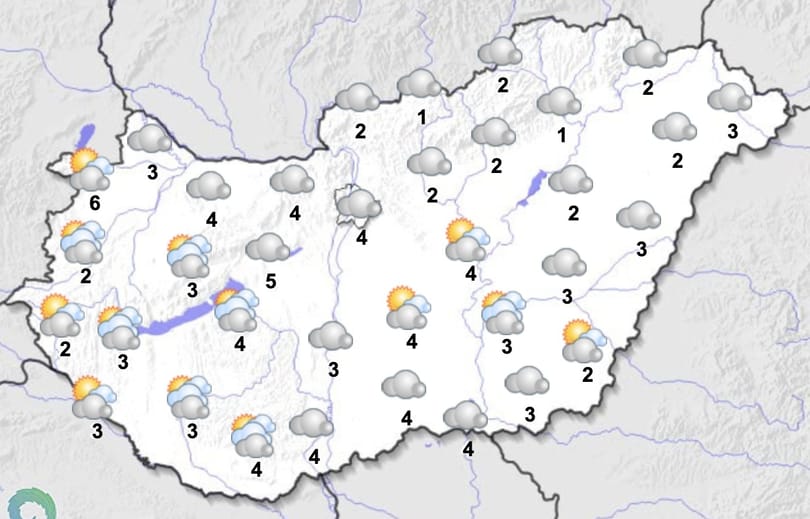 Zavarja a szürke idő? Szokja meg, egész hétvégén ilyen marad