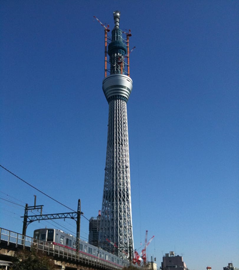 Japánban épül a világ legmagasabb tévétornya