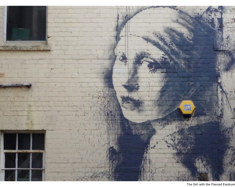 Kamu hírek terjednek Banksy letartóztatásáról