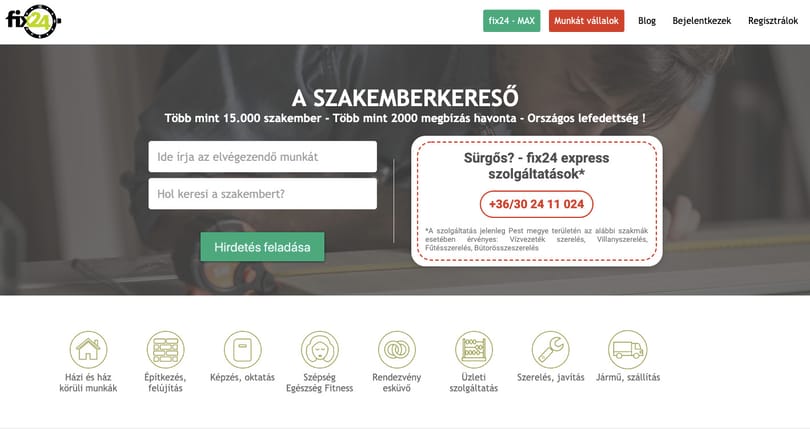 Ezen a weboldalon 20 000 mesterember van fent, és azt is írják, melyik mennyire megbízható