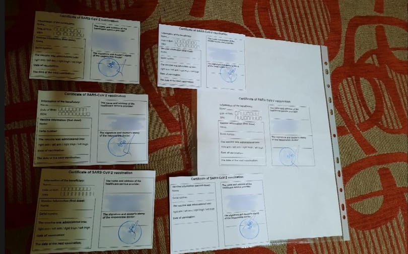 A kozmetikus közvetített, az asszisztens a háziorvos tudtával állította ki a hamis védettségiket