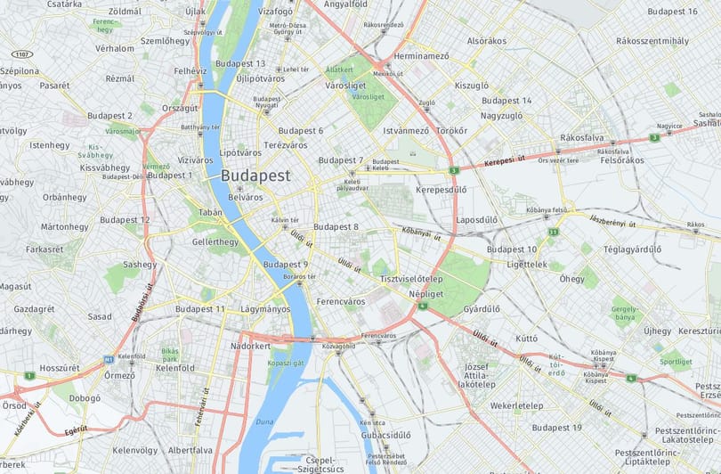 Nem csak a Google hátizsákos embere, egy másik cég is elkezdte feltérképezni Magyarországot