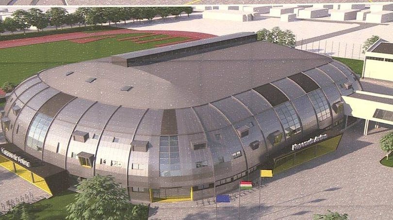 Fideszes polgármester: Magyarország megújításának szimbóluma a 6 milliárd forintos sportcsarnok