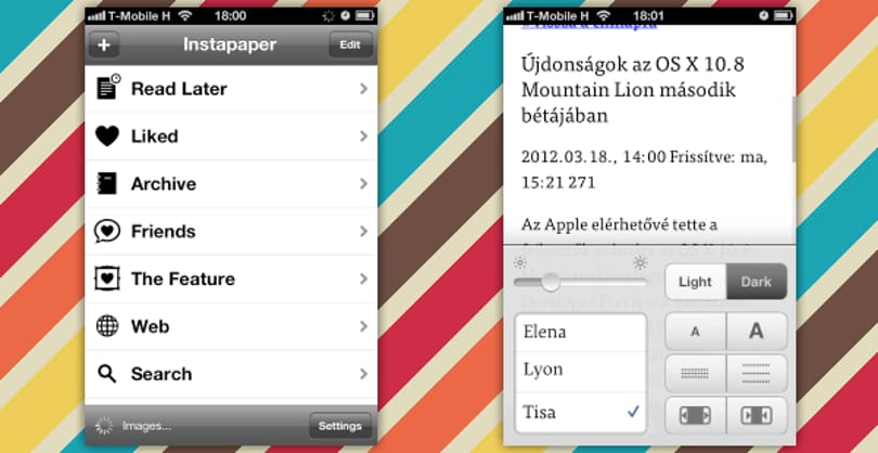 Megjelent az Instapaper 4.1 iOS-re! Csupa hasznos újdonsággal!