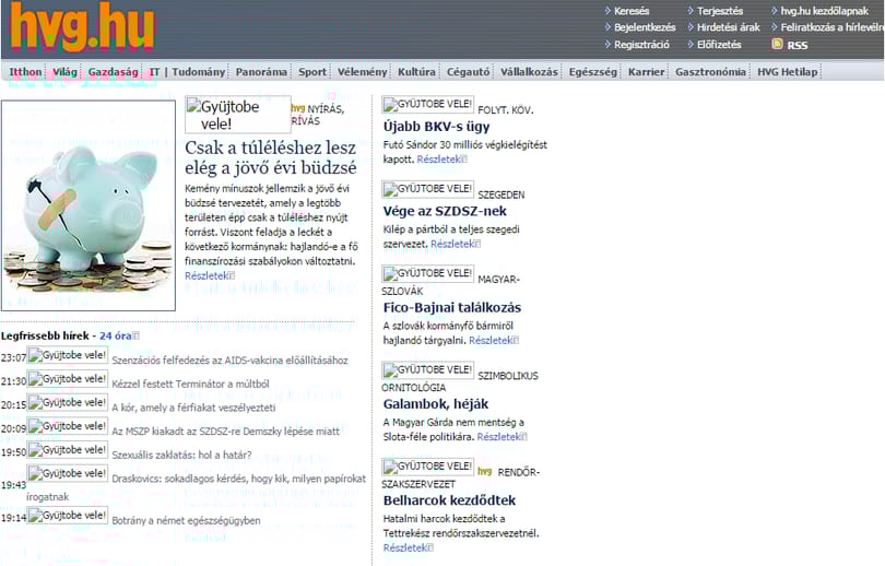 Itt láthatja, hogyan néztek ki pár éve kedvenc weboldalai