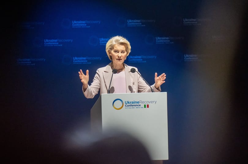 Ursula von der Leyen bejelentette, létrehozzák a világ legnagyobb tőkealapját, hogy segítsék Ukrajna újjáépítését