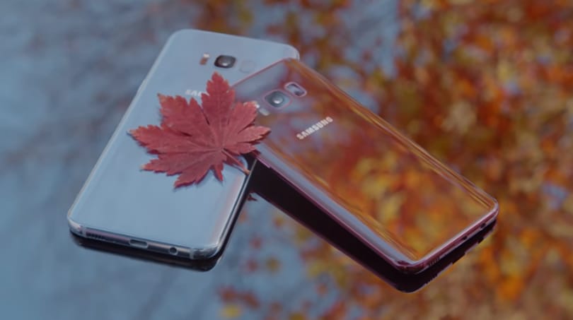 Tényleg szép: az évszakhoz illően öltöztette fel a Samsung a Galaxy S8-at