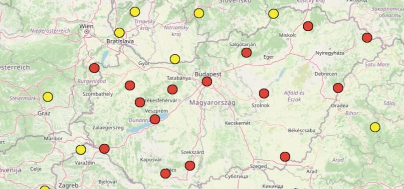 Enyhébb földmozgást lehetett érezni Budapesten