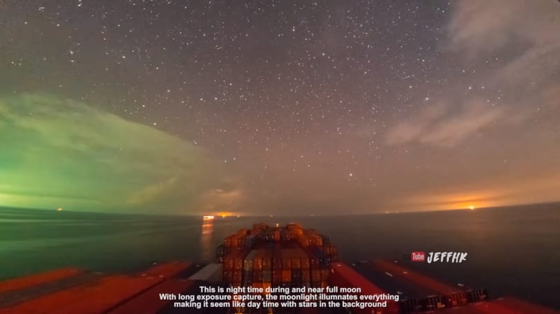 Elképesztően szép dolgok történnek a nyílt óceánon – time lapse videó