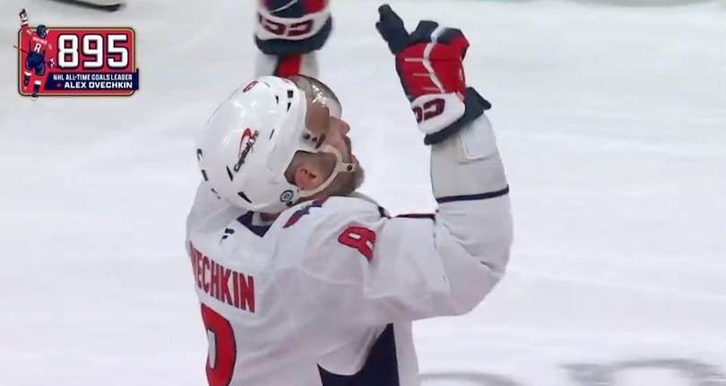 Sporttörténelmi pillanat: Ovecskin megdöntötte Gretzky hihetetlen gólrekordját az NHL-ben – videó