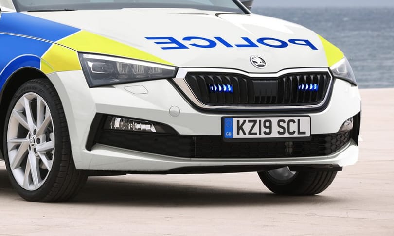 Rendőrautó lett az új Skoda Scalából