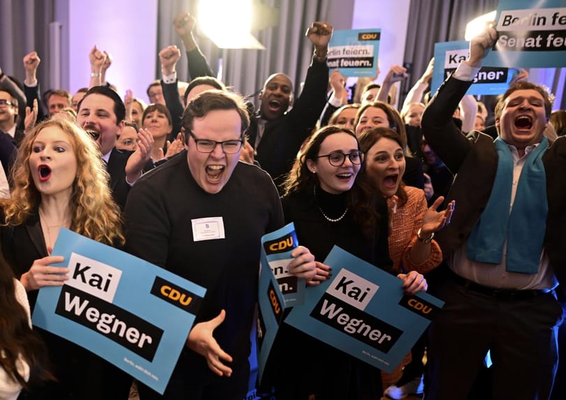 A kereszténydemokraták győzelmét jelzik a berlini választás exit poll adatai
