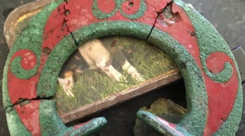Azt hitte, csak egy bross, de egy teljes kelta harci szekeret talált