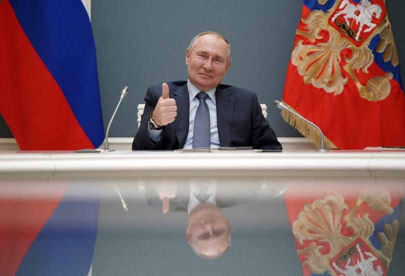 Vlagyimir Putyin elrepülhetett Moszkvából