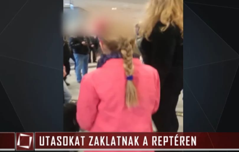 Videó: Anyát és gyermekét zaklatták a reptéri hiénák Ferihegyen