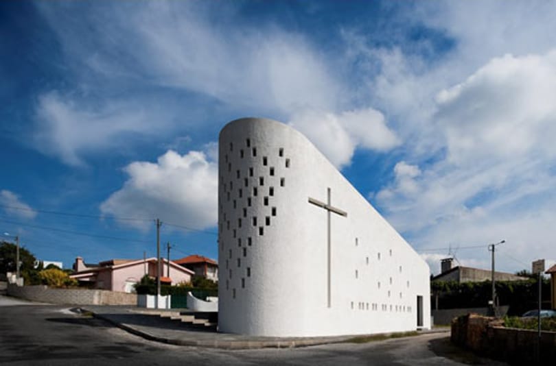 Minimalista portugál kápolna