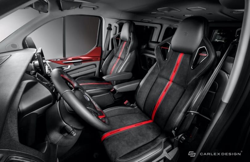 Ha egy Ford Transit lehet túlzó, akkor ez a tuningolt változat mindenképp az