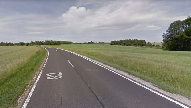 A Bakony egyik lankás szakasza az ország legveszélyesebb útja