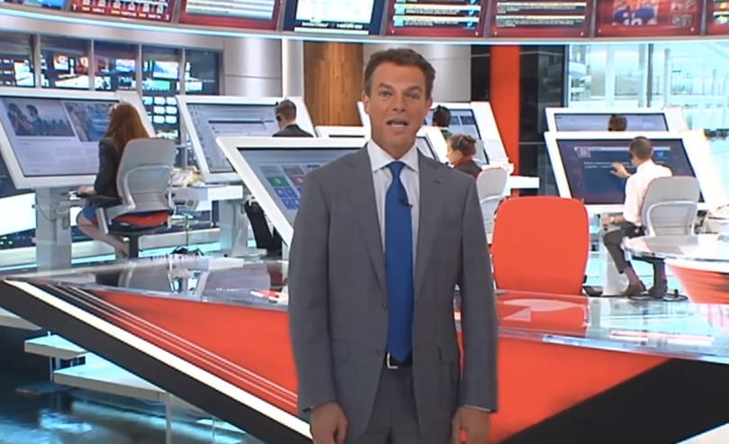Bizarra sikerült a hírcsatorna új hírszobája