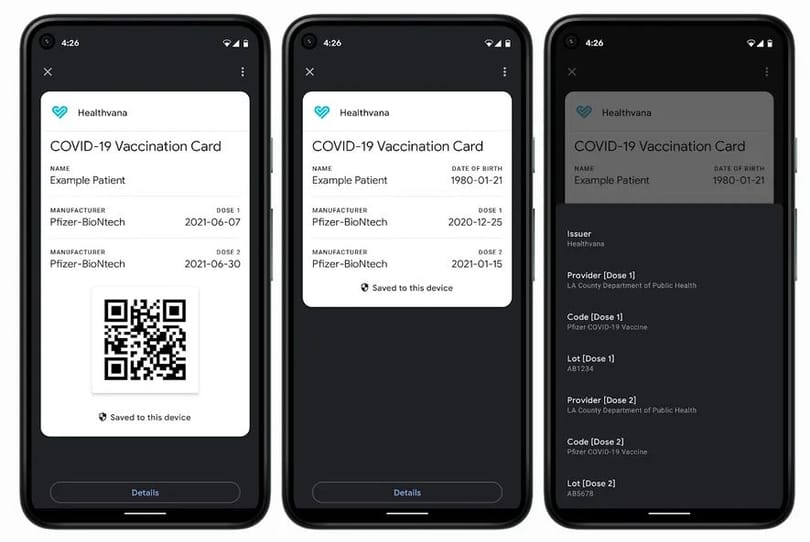 Beépített vakcinaigazolványuk lesz az androidosoknak, a teszteredményt is mutatja