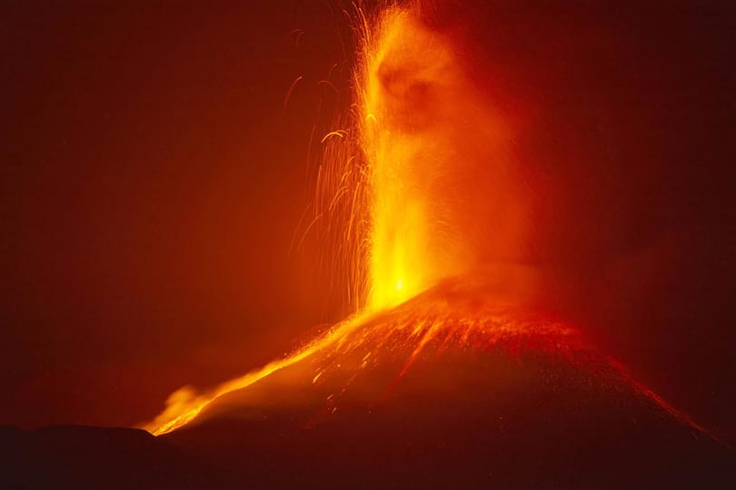 Kitört az Etna – fotók