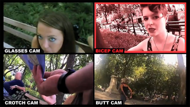 Így mustrálnak a csajok, ha útbaigazítást kérsz tőlük (videó)