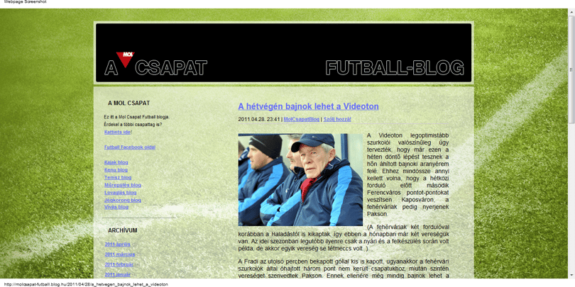 Akár már hétvégén bajnok lehet a Videoton