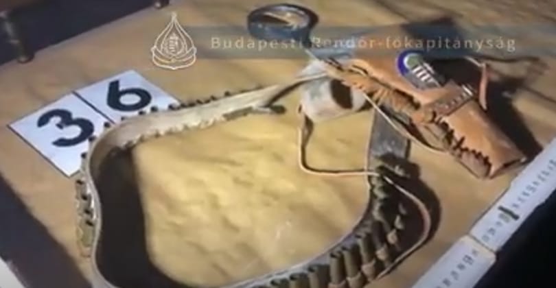Közel kétezer éleslőszert találtak az Erzsébetvárosban lövöldöző férfinál