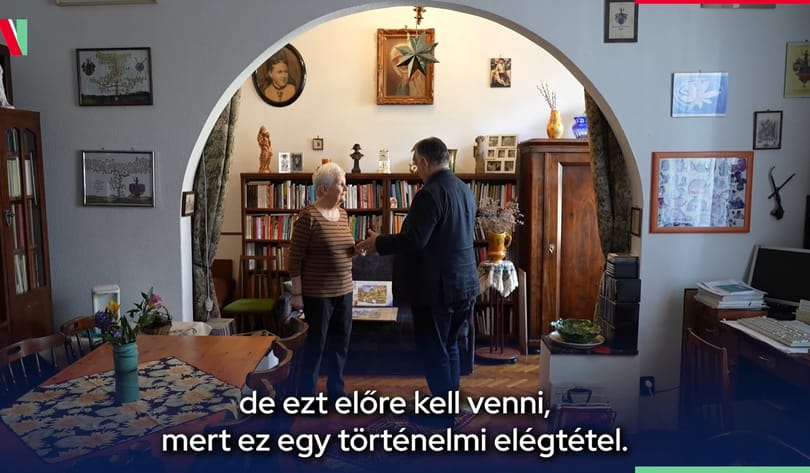 Orbán szerint történelmi elégtétel a 13. havi nyugdíj visszaadása, ezt személyesen közölte egy érintettel