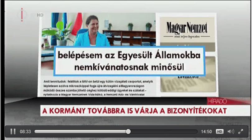 A köztévé bánik a legmostohábban Vida Ildikóval