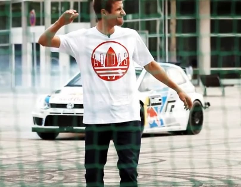 Nem mindennapi 11-es párbaj: Thomas Müller a Volkswagen világbajnoka ellen