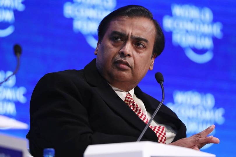 Ő Mukes Ambani, Ázsia leggazdagabb embere