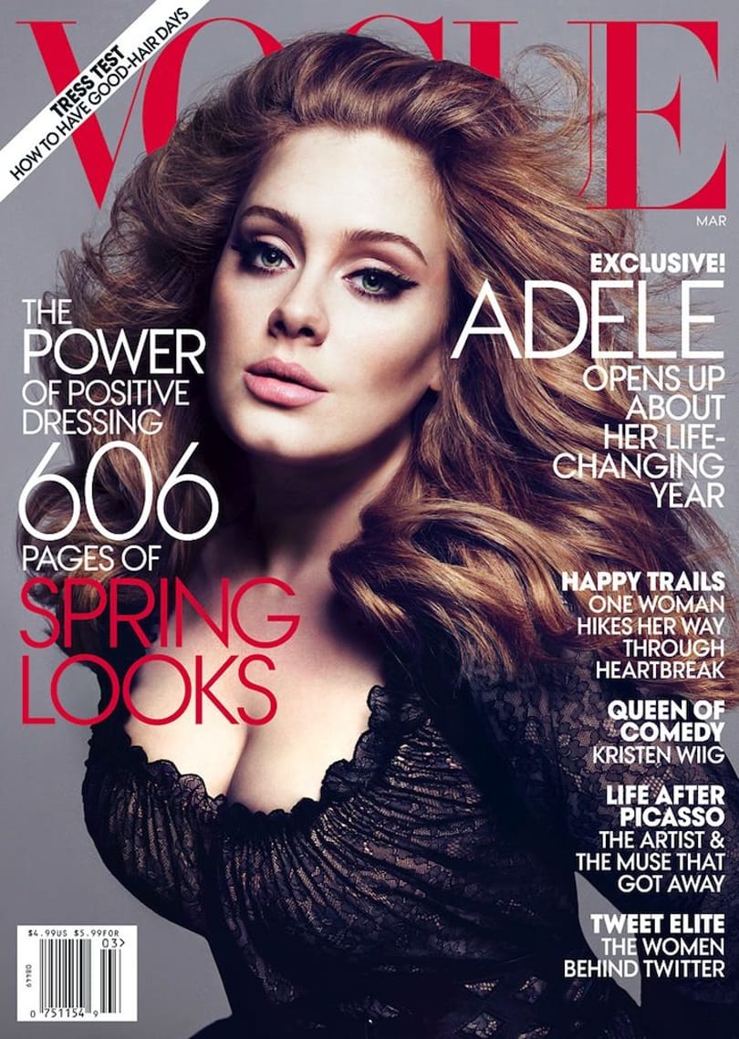 Adele a világ tetején