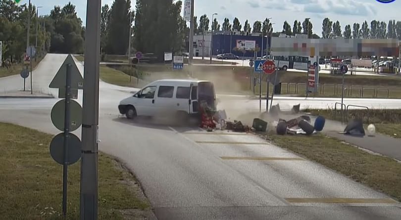 Nyolc baleset és mind ugyanott – tanulságos videót adott ki a rendőrség