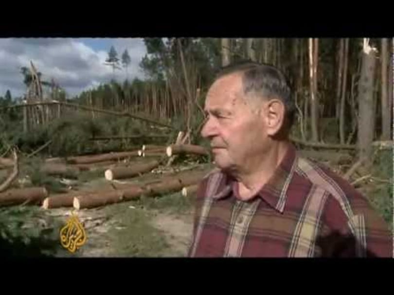 Videó: embert ölt a tornádó Lengyelországban