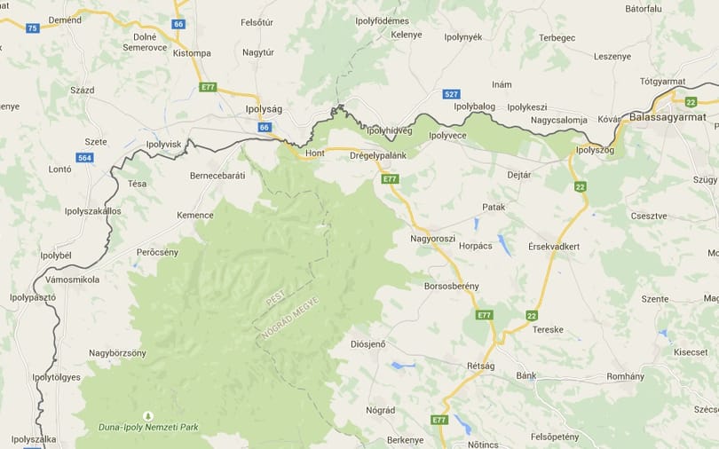 Magyar-szlovák területcserét terveznek – térkép