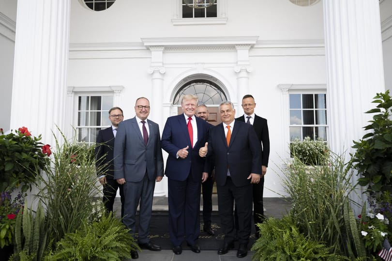 Orbán videót osztott meg Trumppal való találkozásáról, aki 