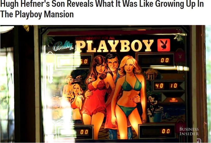 Ilyen gyerekként felnőni a Playboy-villában