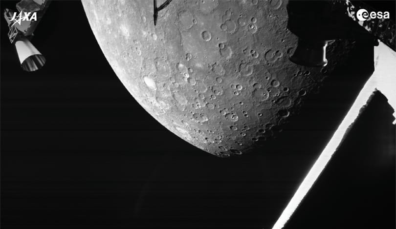 Elküldte első felvételét a Merkúrról a BepiColombo európai-japán űrszonda