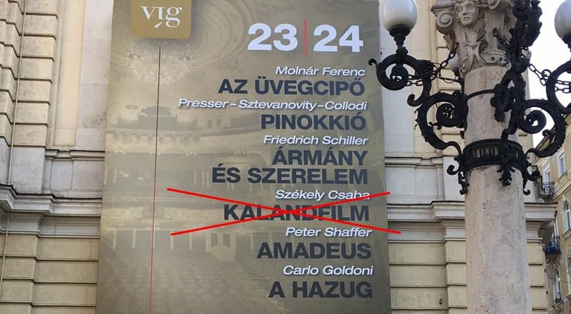 Nem mutatja be a Vígszínház Székely Csaba társadalmi megosztottságról szóló darabját