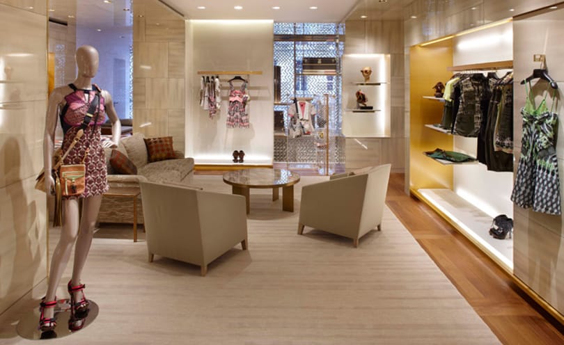 A tökéletes luxus: egy Louis Vuitton üzlet Londonban