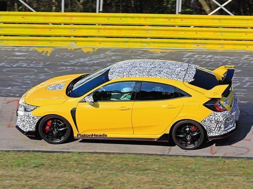 A Nürburgringen faragják még a frissített Honda Civic Type R-t