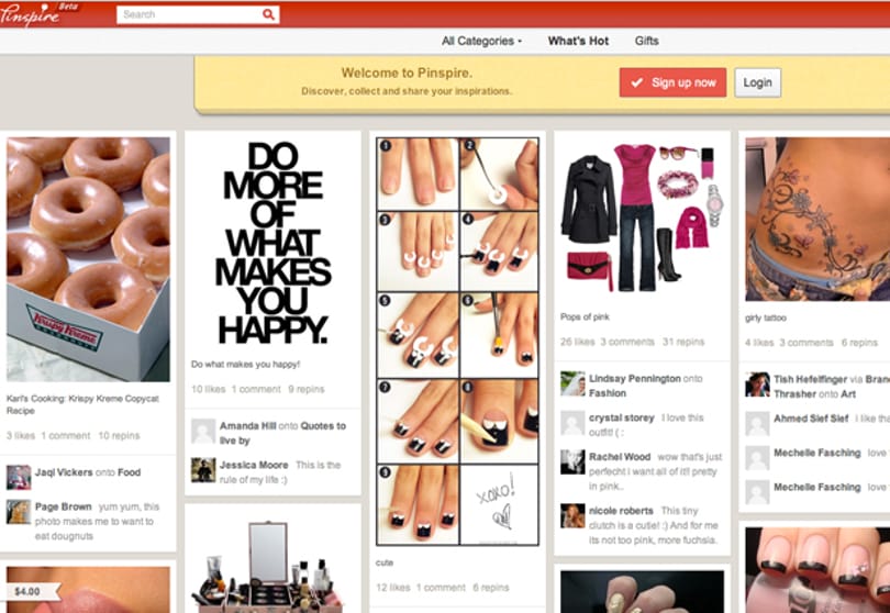 A Pinterest-klónok támadása
