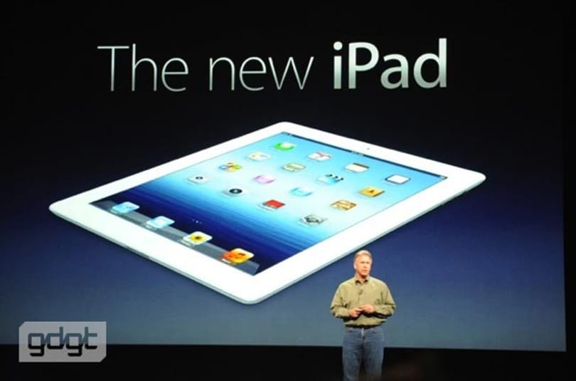 Bréking: itt az új iPad 3