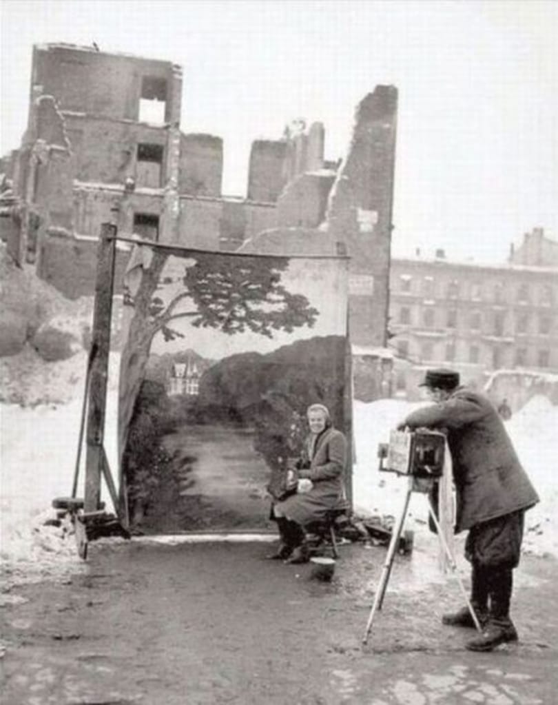 Varsó, 1946 - hideg időjárás