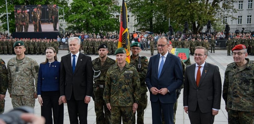 Németország több ezer katonával járul hozzá Litvánia védelméhez