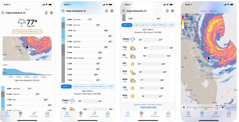 Végleg megszűnt az Apple által felvásárolt, népszerű időjárásos app, ez jön helyette