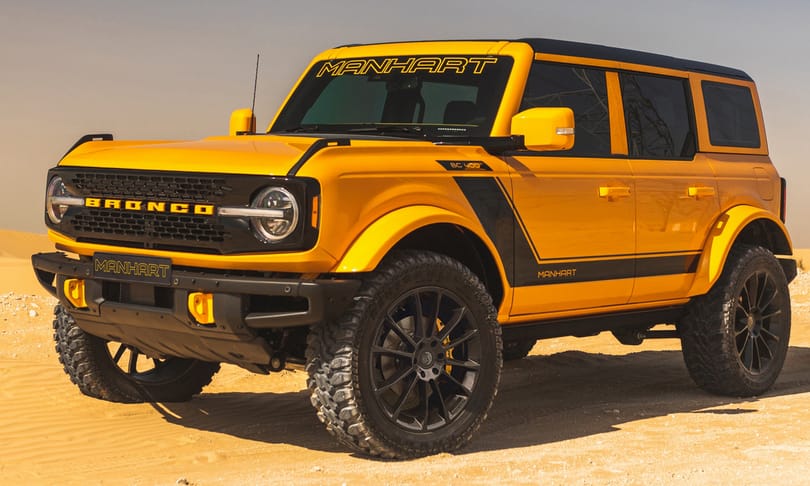 400+ lóerős új Ford Bronco mutatkozott be Európában