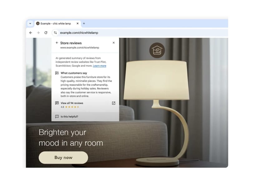 Elkerülhetők az átverős webáruházak a Google Chrome új funkciójával