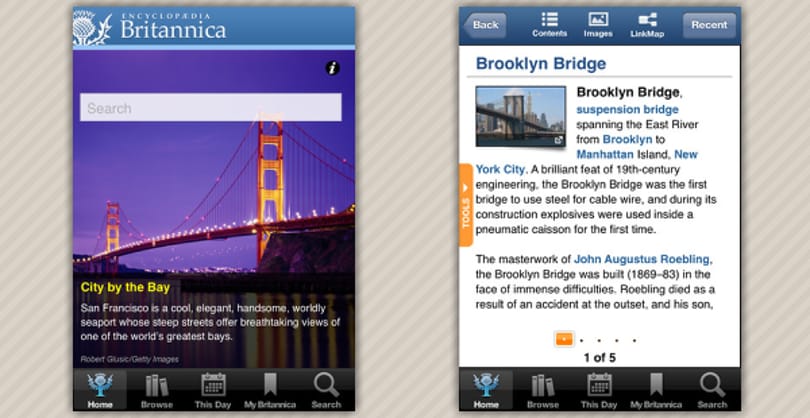 Nincs vége: Encyclopaedia Britannica iPhone-ra és iPadre